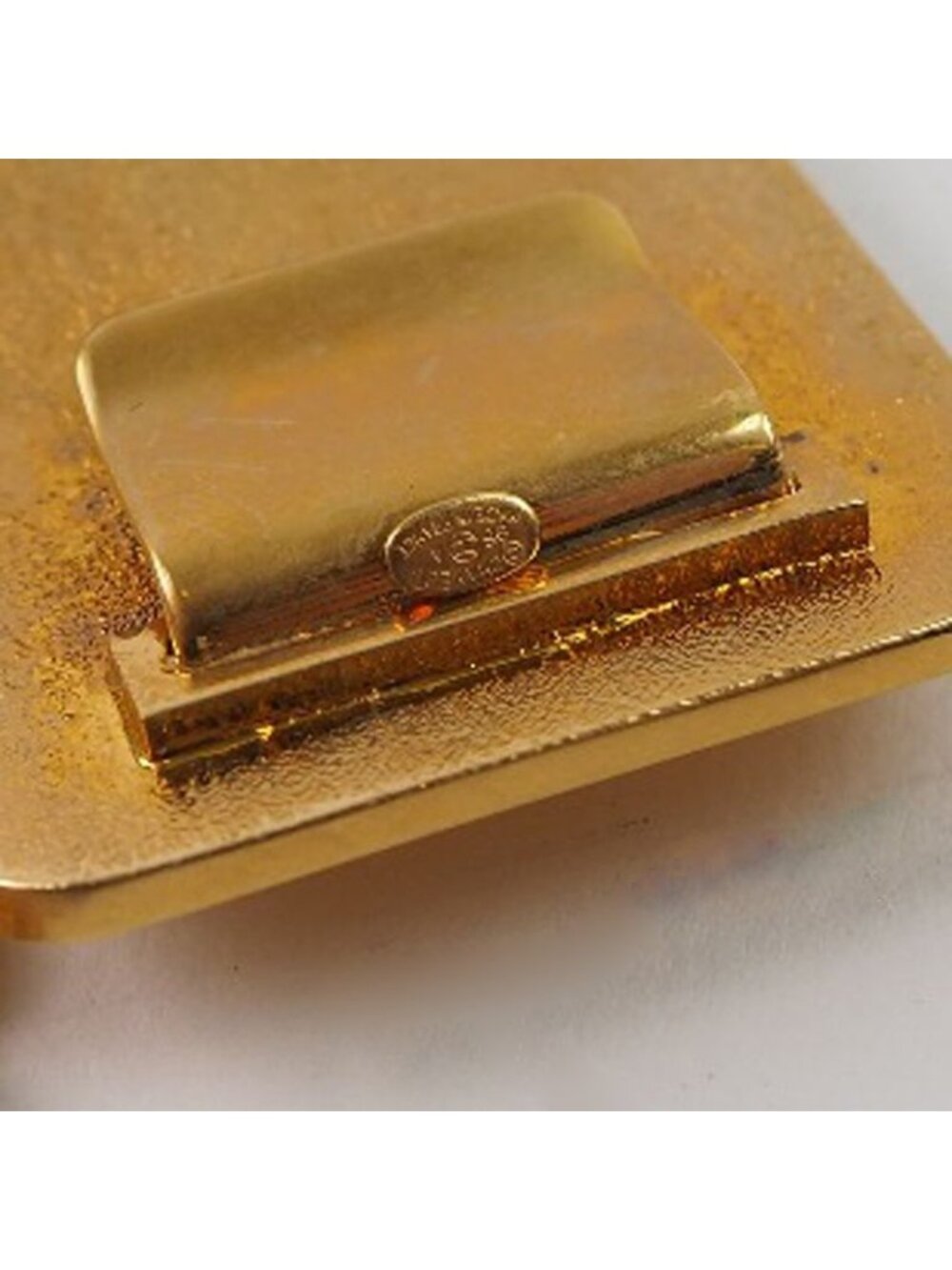 Chanel Chain Logo Plate Gold Plated 96 a Belt - Picture 7 of 8